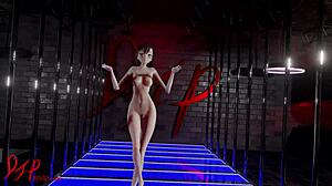 现场#2 视频: なう 3Dアニメ ヒ)); () Kissing with Misaka in MMD R18
