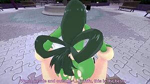 现场#4 视频: The Happening: ‘End of an Error Era’; ‘Tsuyu Asui’ ahegao animation with animated point of view in animated short Boku no Hero
