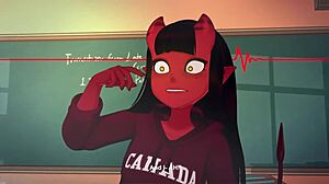 现场#2 视频: A animated girl, in her dream comes three geeky boy for her sexual satisfaction in 3D