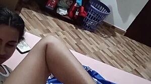 现场#4 视频: Real intimate experience, nearly by my stepsister, fortunately prevented immediately