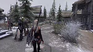 现场#1 视频: The animated adventures of Skyrim's seductive vixen: A rule34 collection