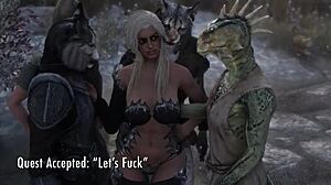 现场#2 视频: The animated adventures of Skyrim's seductive vixen: A rule34 collection