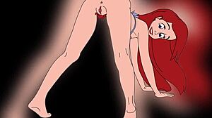 现场#20 视频: Beautiful animation with Ariel and big booby hentai