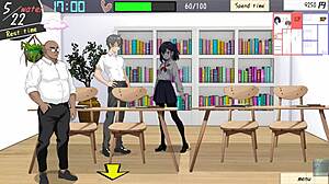 现场#2 视频: NTR lesson in English version with animated teens.