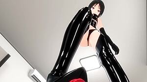 现场#20 视频: Subgal Domination session and having fun with a mistress feet