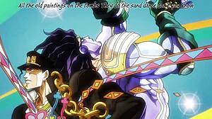 现场#20 视频: Jojos' bizarre hentai adventure: Stardust Crusaders, uncensored episode 20