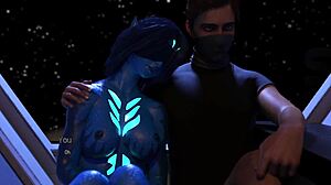 现场#20 视频: Shiny cybergoth babe gets hard futanaria fucking in animated gaming erotic choice fiction