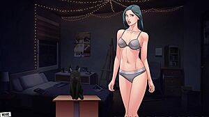 现场#1 视频: Our red string part 25 - a sexy animated game