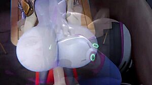 现场#4 视频: Beautiful animation of Overwatch heroes in action