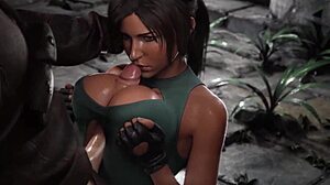 现场#3 视频: 3D animated Lara Croft compilation