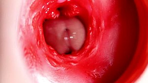 现场#2 视频: Beautiful redhead gets oiled up for deepthroat and pussy sex