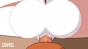 现场#20 视频: Seduction of the lovely Lopunny in animated porn