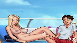 现场#4 视频: Man has to sit and watch his wife kiss another man in a summertime saga