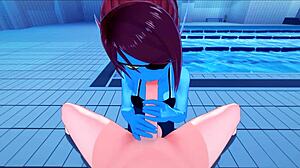 现场#3 视频: tpl: deep and side pumping in the pool along with untale hentai character