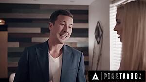 现场#4 视频: Stepdad and teacher team up for a steamy DP action