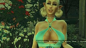 现场#1 视频: Wet and nasty intercourse scene from the parody video of the Sims 4 Witcher