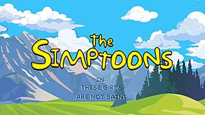 现场#1 视频: Cartoon porn at its finest: The simptoons in a group orgy