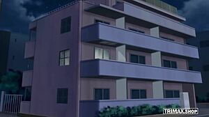 现场#3 视频: Caring student with DD cups loves single animation of a monstercock