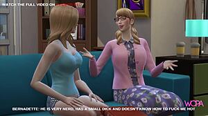 现场#3 视频: Uncensored 3D cartoon: Sexy Leonardo and Howard’s cheating with Animation