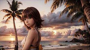 现场#2 视频: Yuna’s public date or tryst through Final Fantasy anime