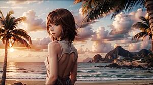 现场#3 视频: Yuna’s public date or tryst through Final Fantasy anime