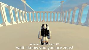 现场#2 视频: Zeus’ new servant receives a rough and satisfying hard sex