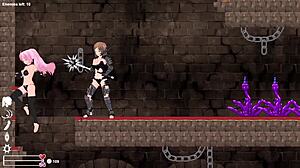 现场#2 视频: Remember how it is to play a cartoon Hentai game