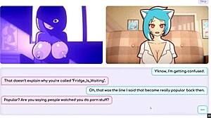 现场#3 视频: Nicole's hentai game pornplay episode 6: The striptease was obscene, the kicker of the stage performance was the animated sex toys and the big booty