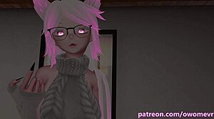 现场#2 视频: Savor a beautiful girl strip and provocatively bring herself to the brink in this 3D online game
