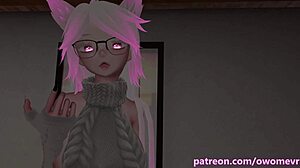 现场#3 视频: Savor a beautiful girl strip and provocatively bring herself to the brink in this 3D online game