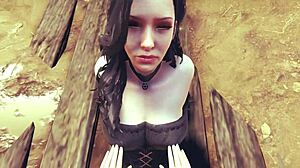 现场#2 视频: Yennefer is the most liked and always receives the best in The Witcher 3 Wild hunt particularly when she is from Vengerberg, they go for it hard and suck her clit well before finger her interrupting the sexual intercourse