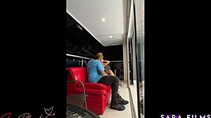 现场#1 视频: Please don’t judge Colombian babe Sara blonde as she humiliates her husband with deepthroat and cumshot